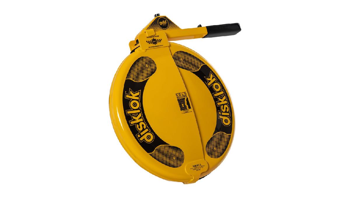 Disklok+Antivol+Bloque-Volant+%27Gold+Edition%27+-+Taille+Small+-+35-39cm+-+Jaune+-+SCM+MP-03+homologu%C3%A9